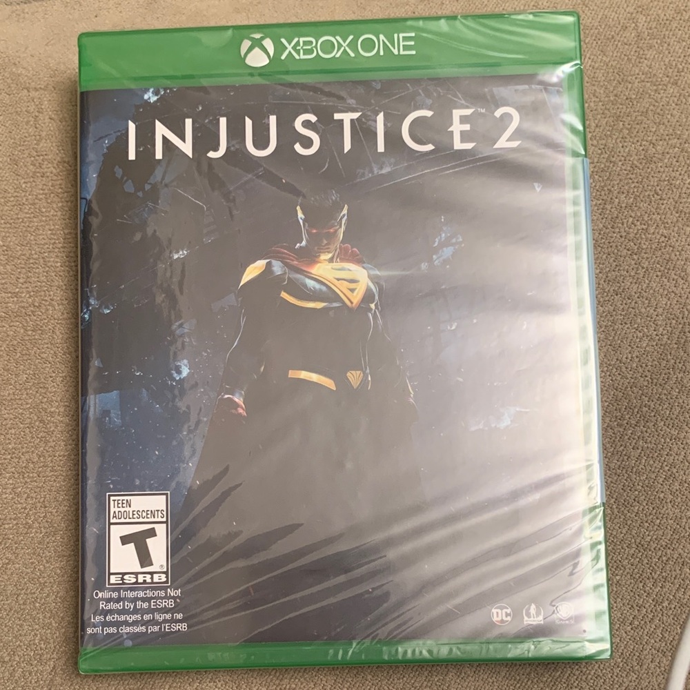 Sealed. Xbox 1. Injustice 2. factory sealed. Video game.